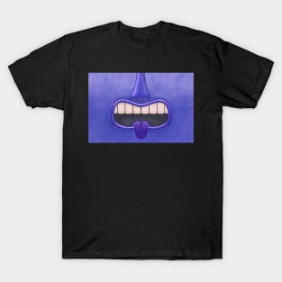 Blue Tiki Tongue Mask! T-Shirt